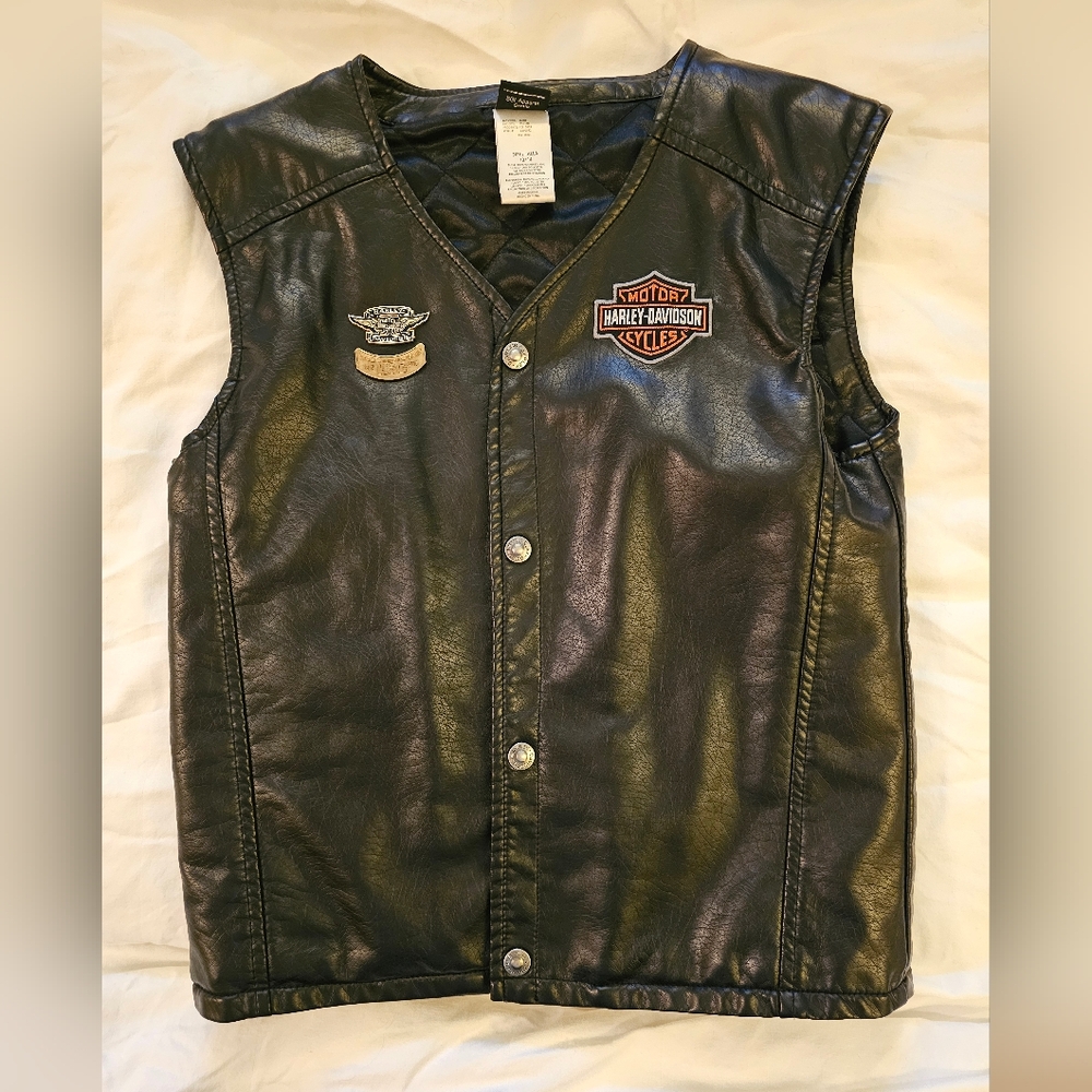 Harley Davidson youth 12/14 vest